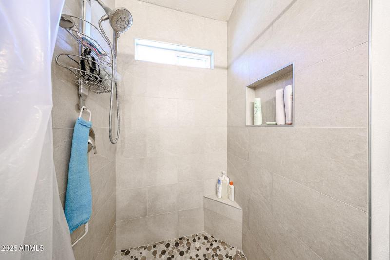 New shower
