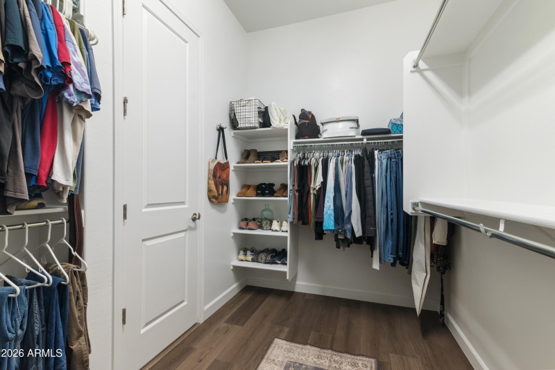 LARGE walk-in closet