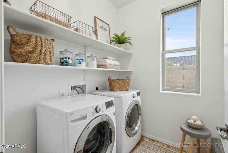 Virtual Staged Laundry