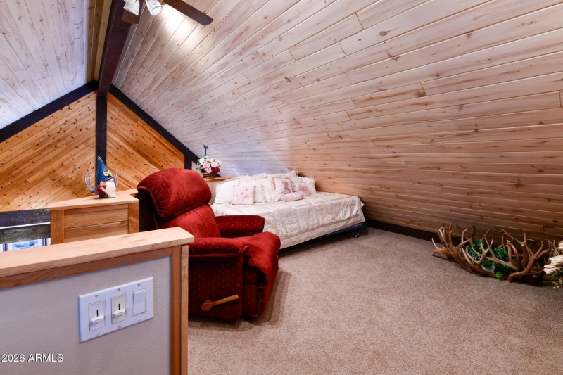 Sitting area in loft