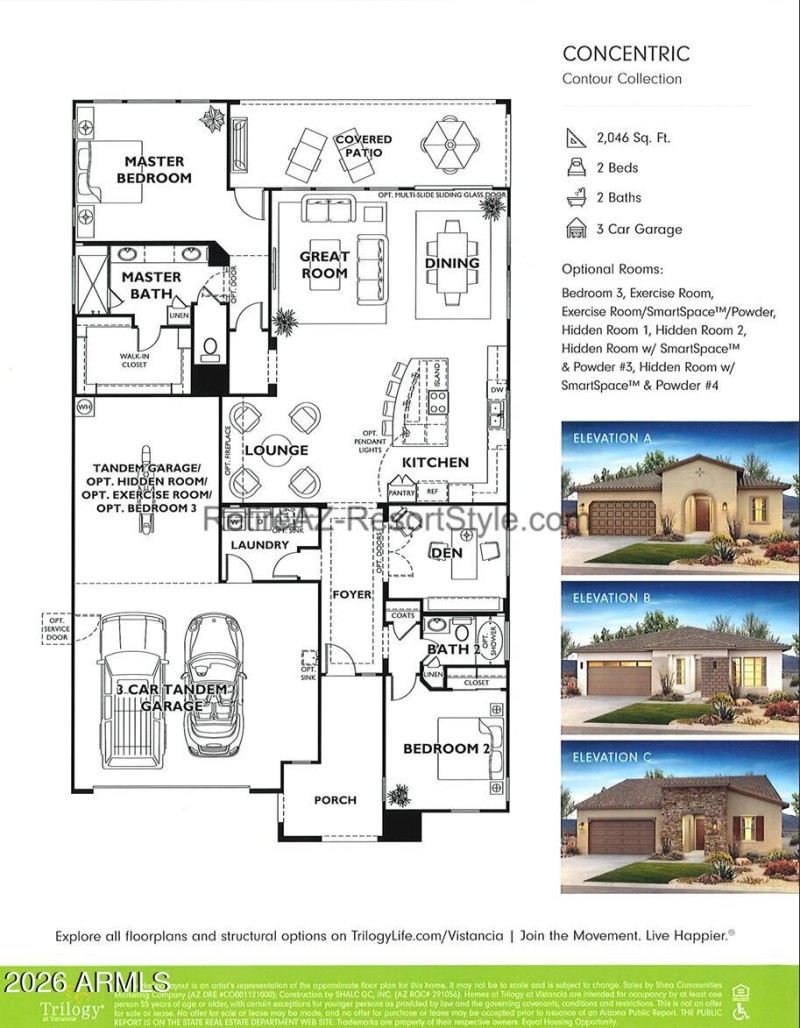 Builders Floorplan Brochure