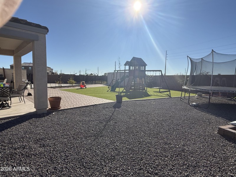 A very large backyard!