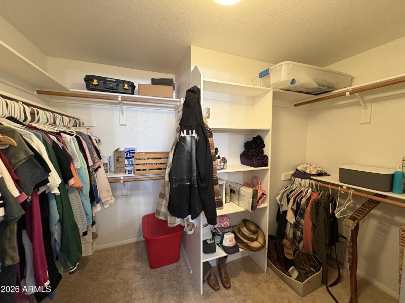 Primary Walk in Closet