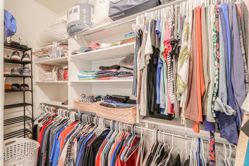 Master closet