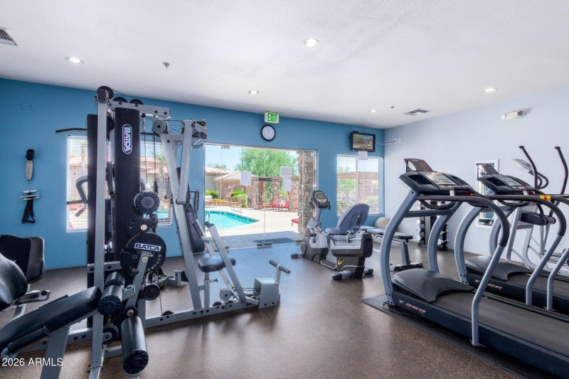 Four Peaks Condominiums fitness center