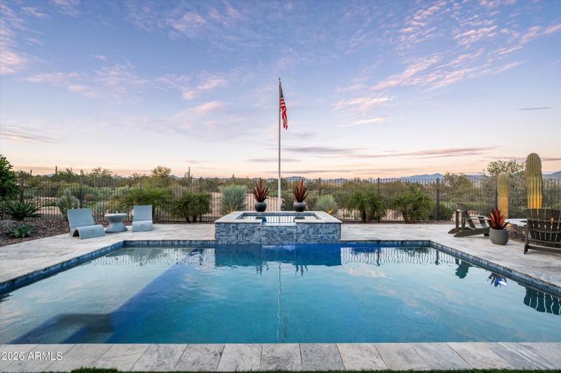 Peaceful Waterfall Feature