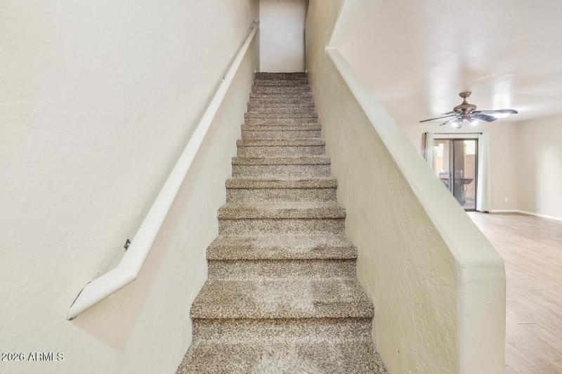 Stairway to 2nd level