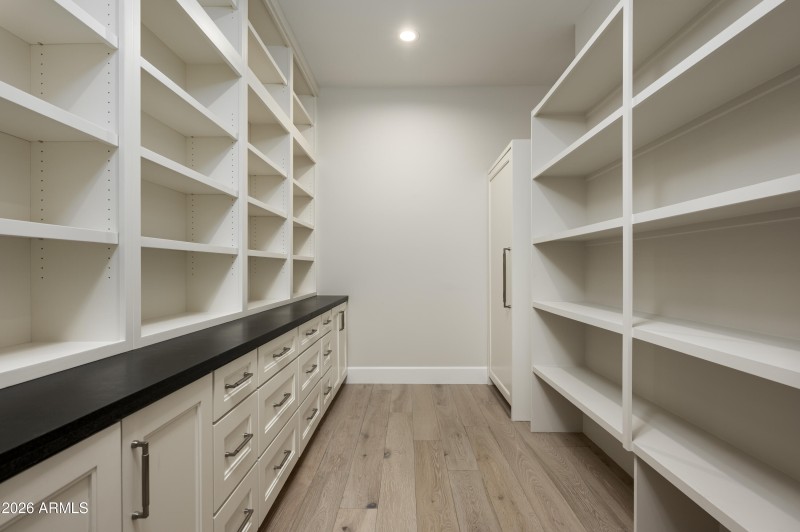 Kitchen Storage and Additional Fridge