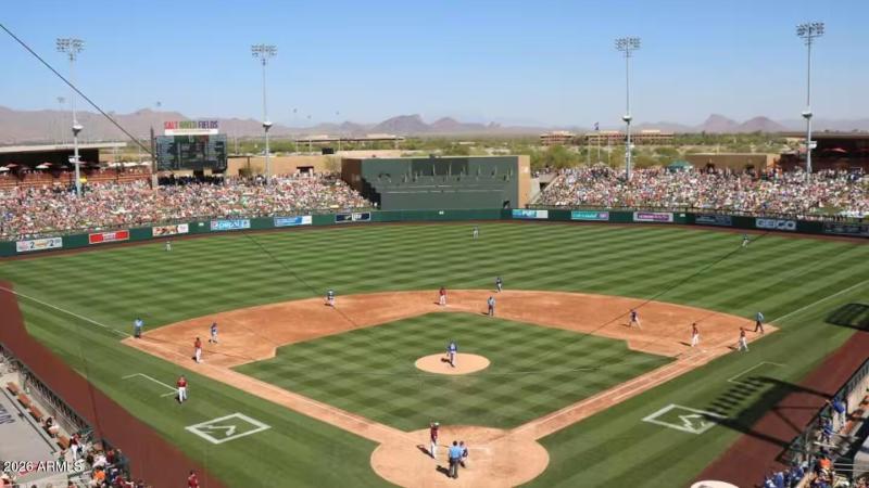 Spring Training Baseball Field