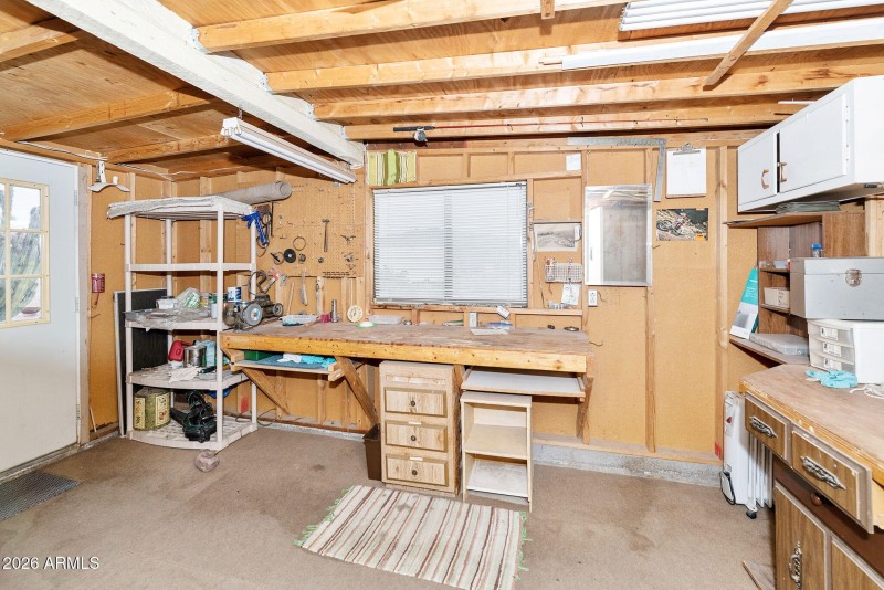 Large Storage/Workshop Area