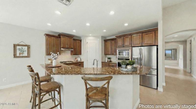 Photos are virtually staged