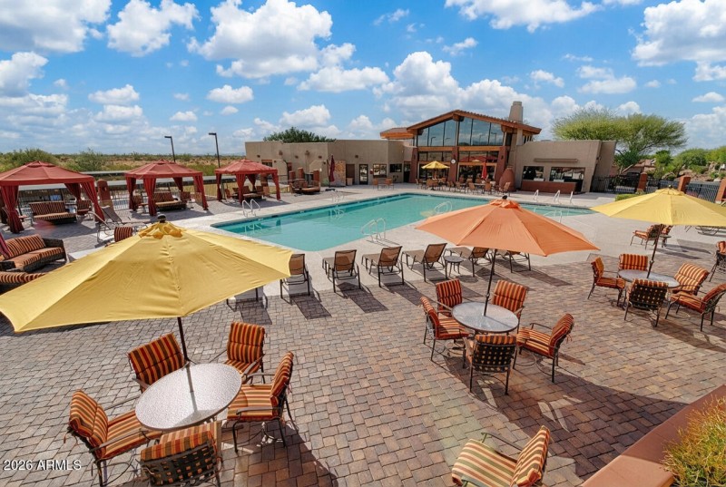 Community Pool Afternoon