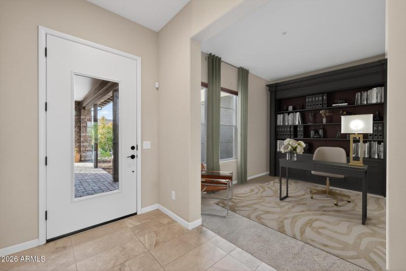 Office Virtually staged