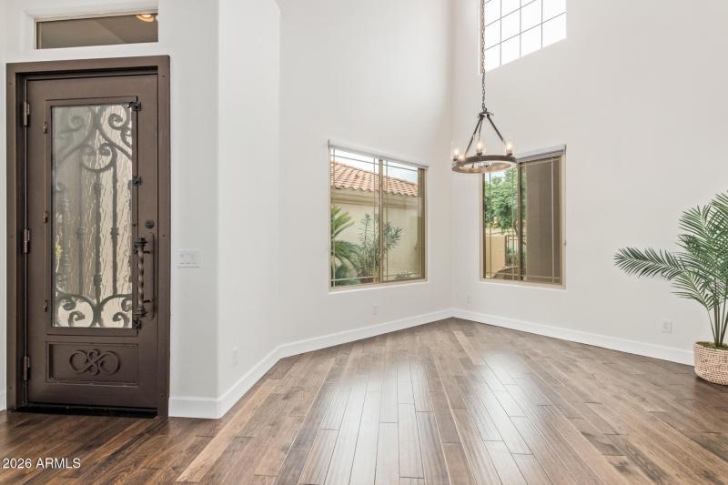 Front Door and Dining