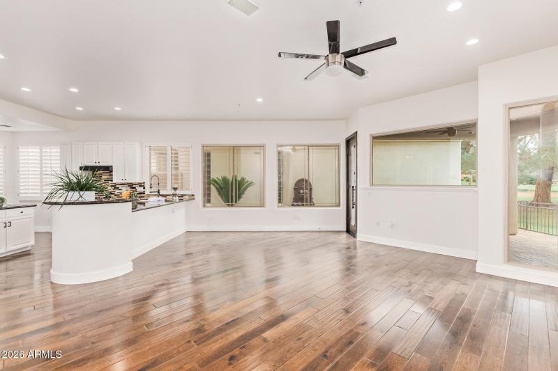 Kitchen open to great room