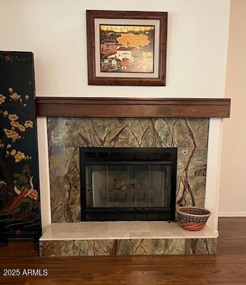 Turkish Tile Fireplace