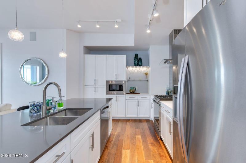 Kitchen + coffee nook