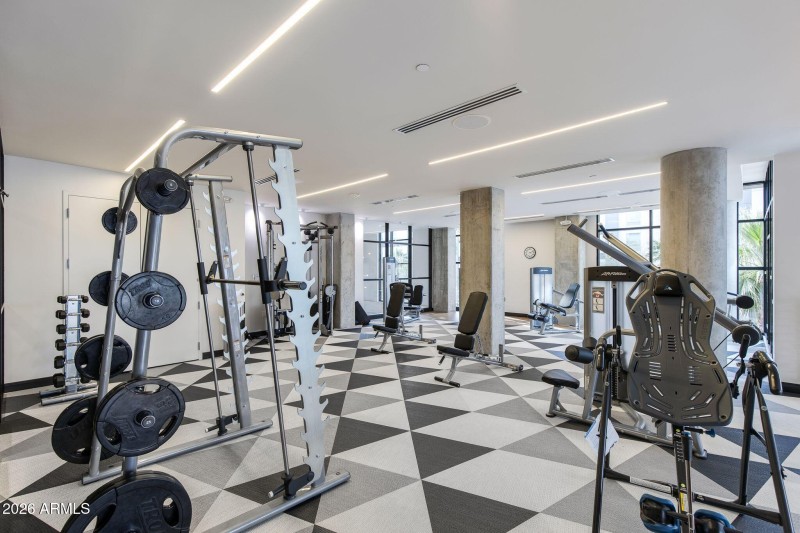 2nd floor gym