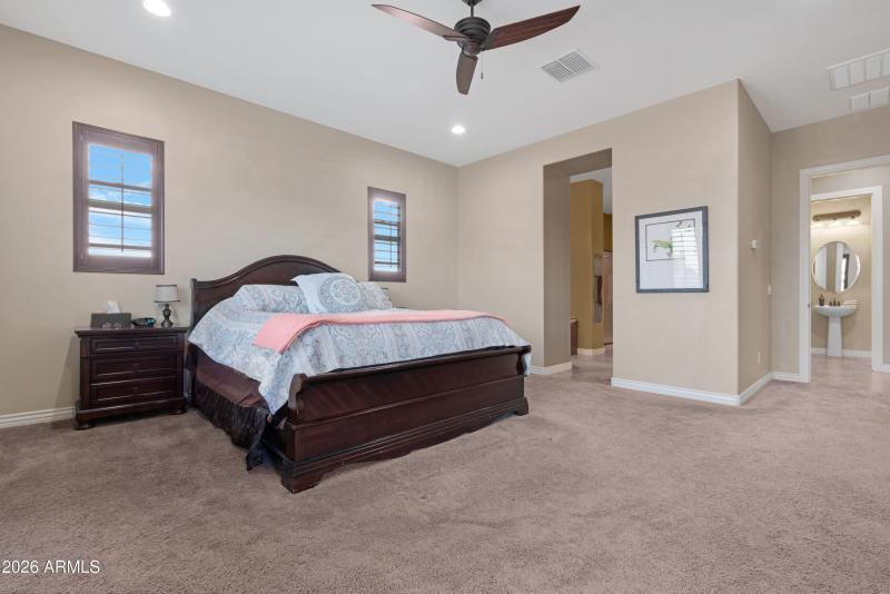 Spacious Primary Bedroom