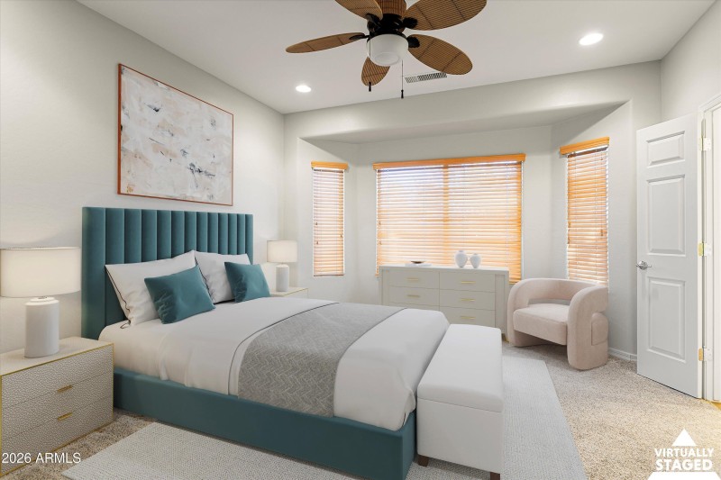 22-Primary Bedroom - Staged