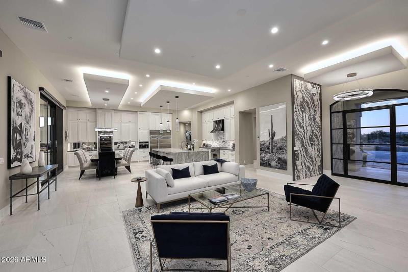 Night-Great Room-Kitchen