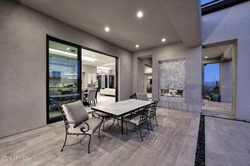 Night-Covered Patio-Dining Area