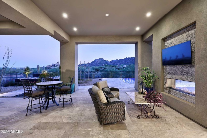 Night-Covered Patio-View