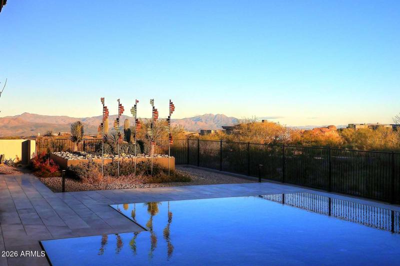 Sunset on Four Peaks