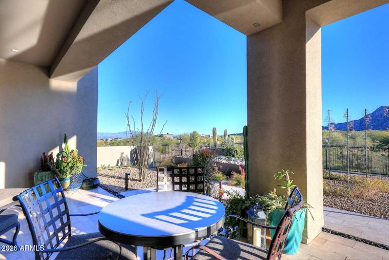 Covered Patio-View of Four Peaks
