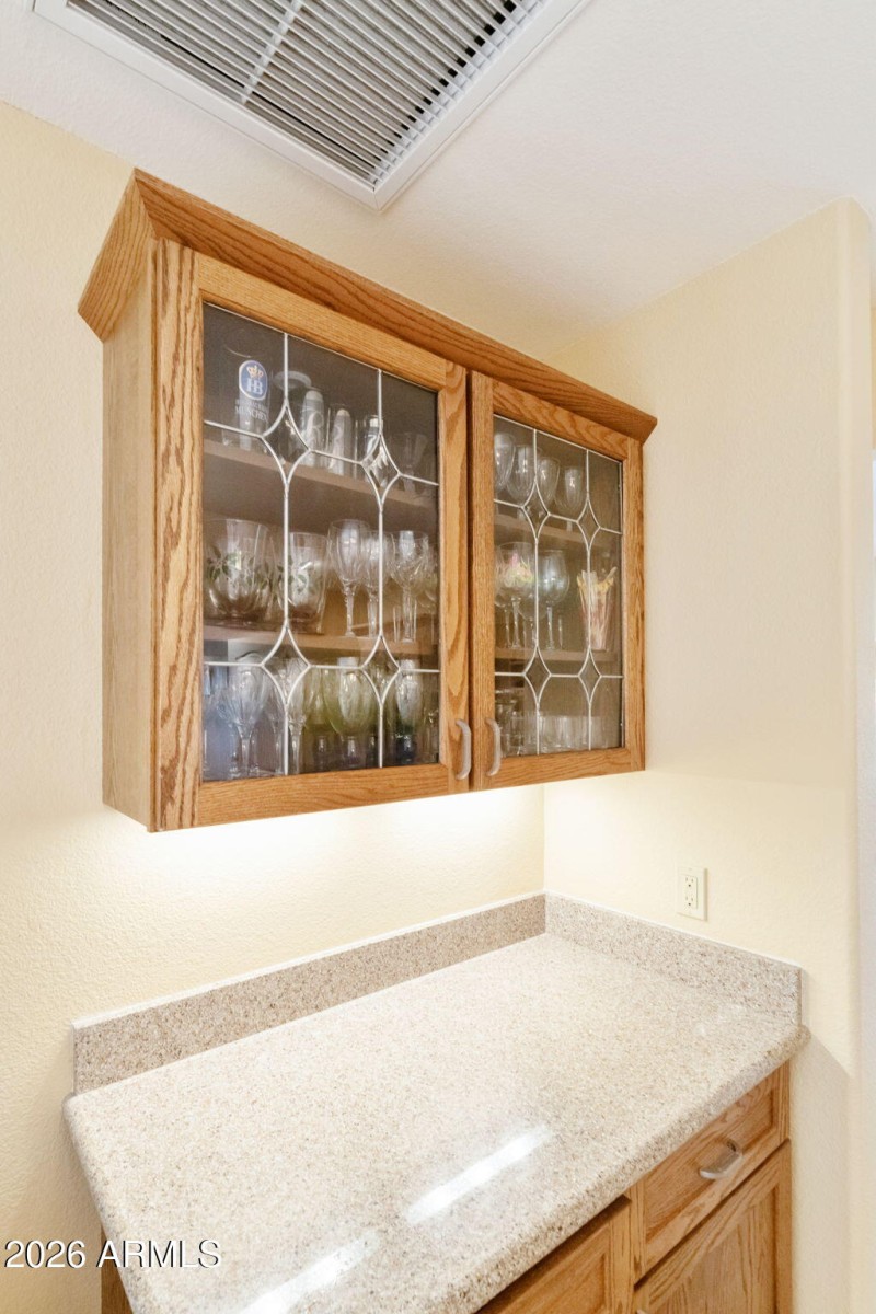 Built-in cabinet in Dining Room