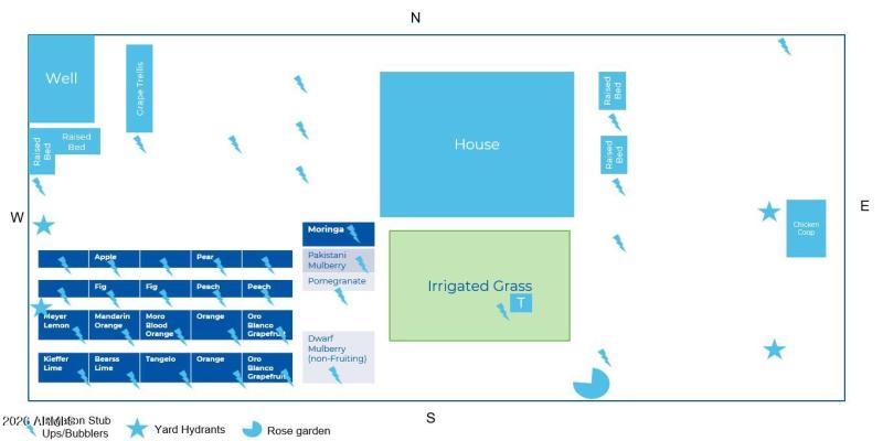 Map of Hunter Dr Property