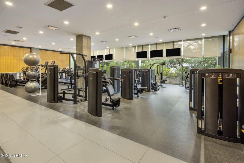 State of the art fitness center