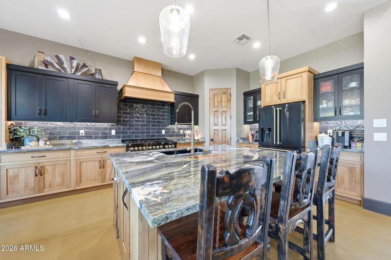 Alder Wood Cabinetry!