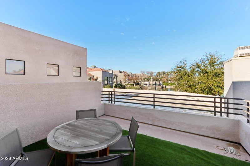 Private Balcony with astro turf
