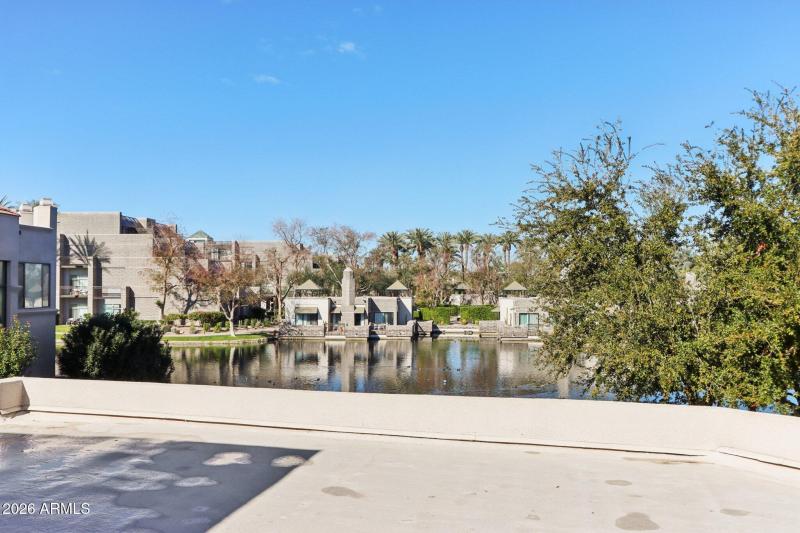 Unit overlooks the lake