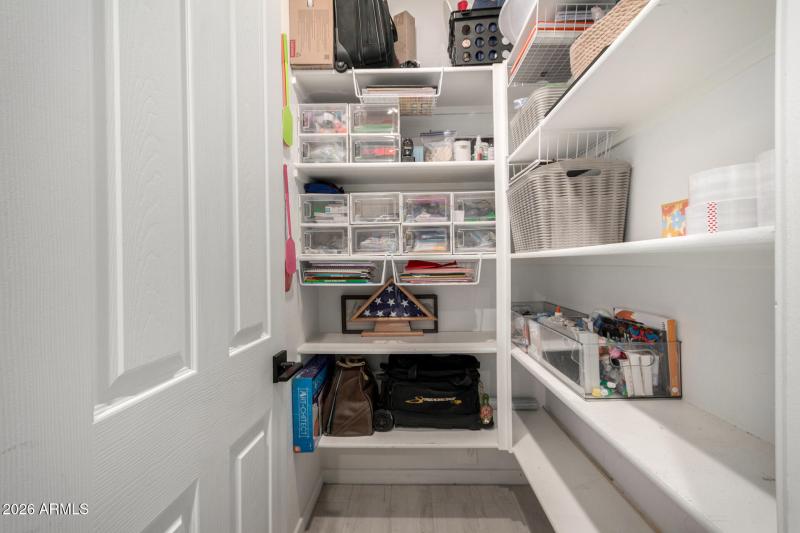 Main Floor Office/Bedroom Walk-in Closet