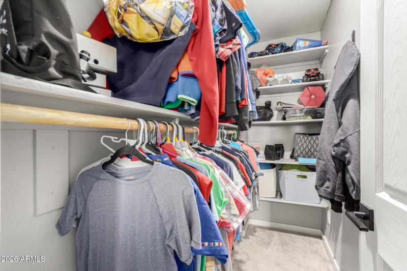 Bedroom #5 Walk-in Closet