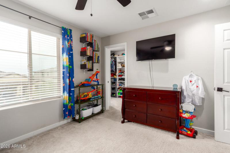 Bedroom #4 with Walk-in Closet