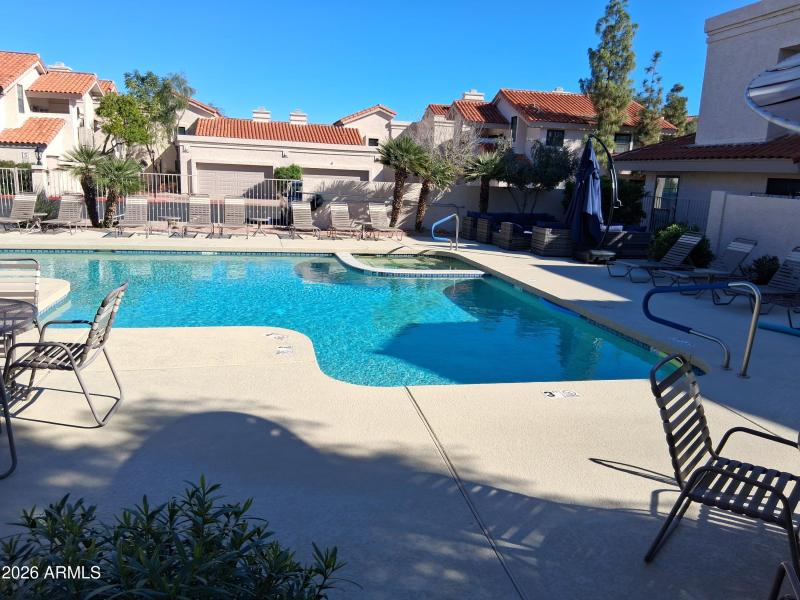 community pool and spa