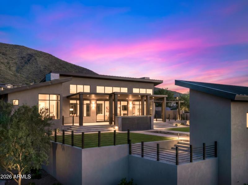 Rendering - Backyard with pool