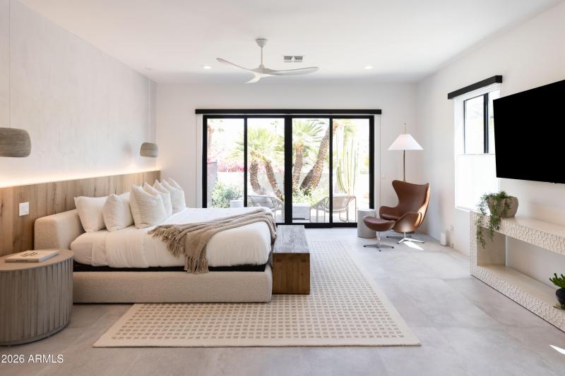 Double French Door Slider in Primary