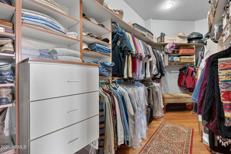 Master closet