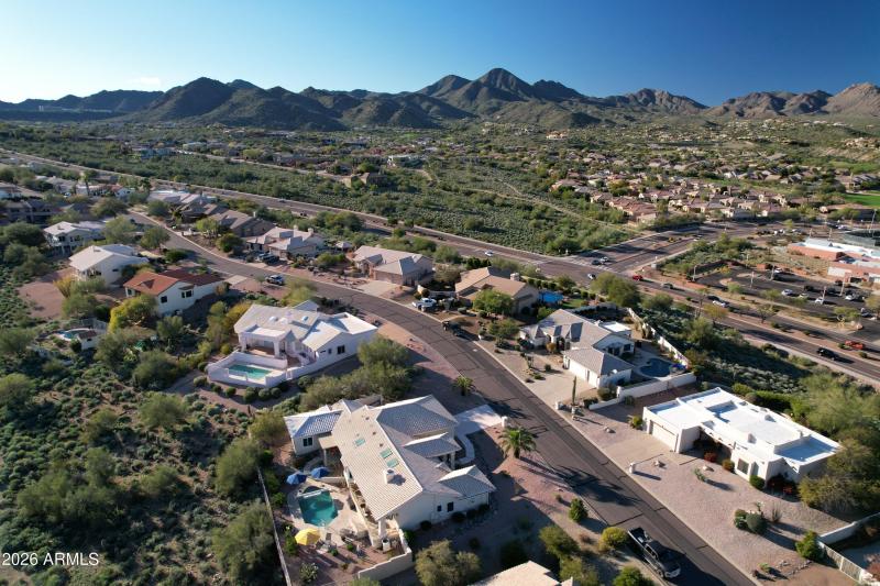 Open space between home