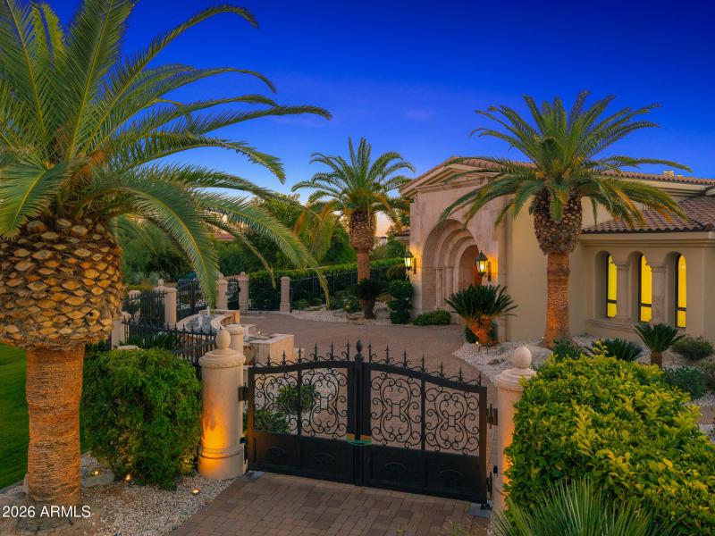 78front gated entrance_twilight