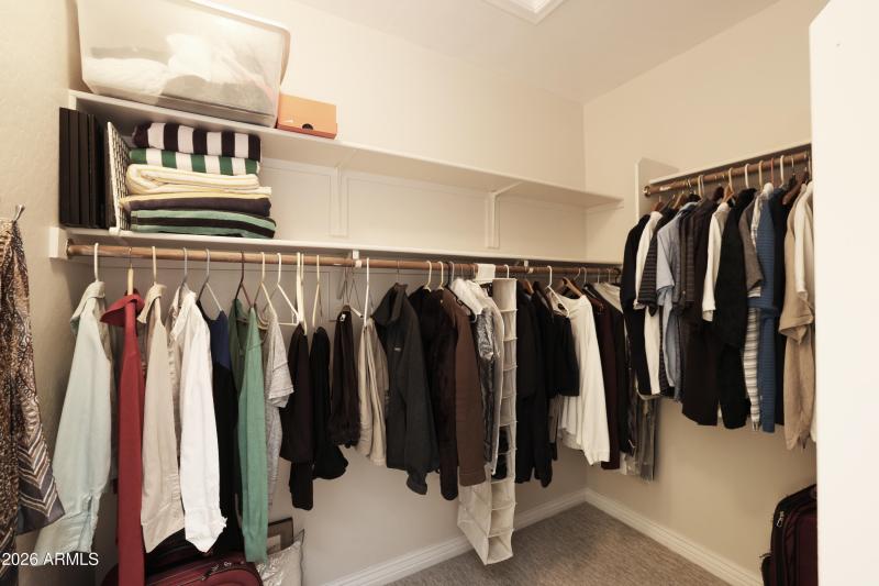 Walk in closet