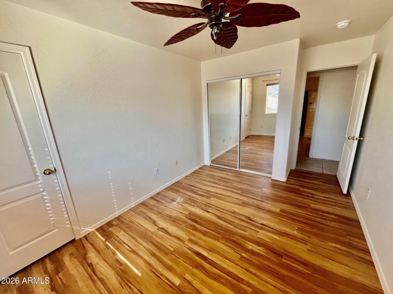 Double closets in bdrm 4