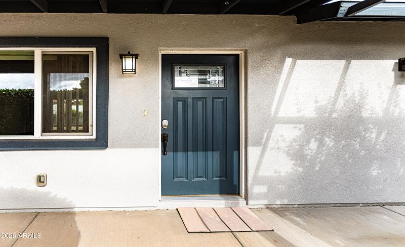 3.Covered Front Entrance