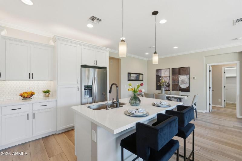 Crisp White Cabinetry
