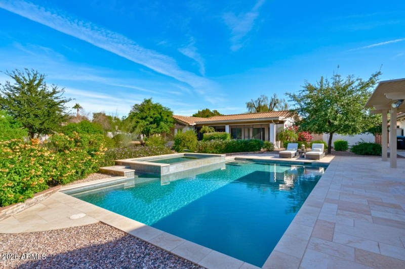 Backyard Pool - Rendering