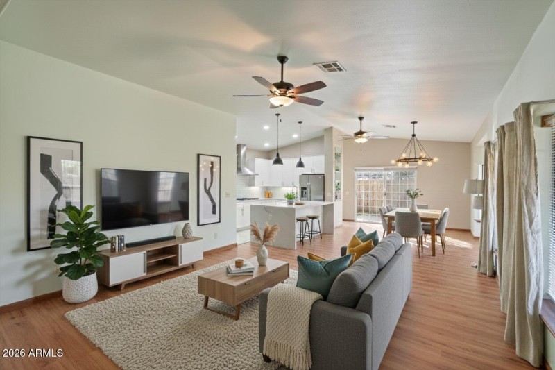 Guest Suite Living- Rendering